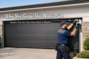  – When Your Garage Door Misses a Beat Repairs That Get Your Home Back in Rhythm.